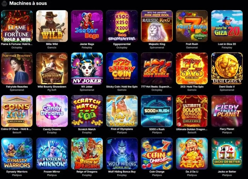 Présentation de casino nv